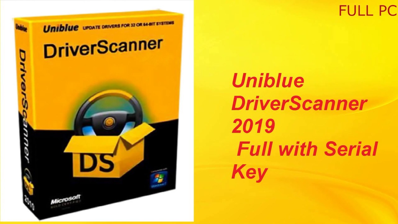 uniblue driver scanner crack serial keygen download windows